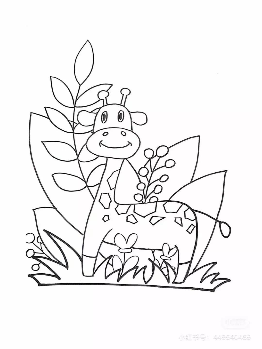 二次元人物简笔画(画动漫人物全身教程)