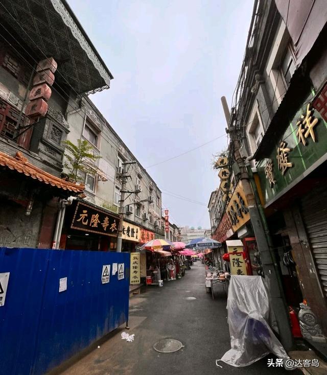 天津大胡同现状，天津有一条百年老街
