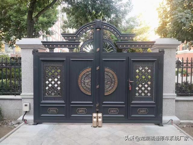 门禁系统报价，安装一套门禁需要多少钱（别墅安装电动庭院大门报价表清单）