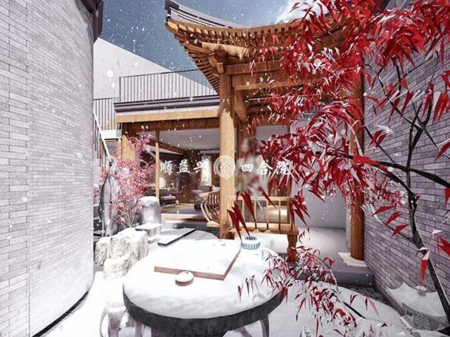 北京朝阳空中四合院出租，在繁花似锦的春天相约