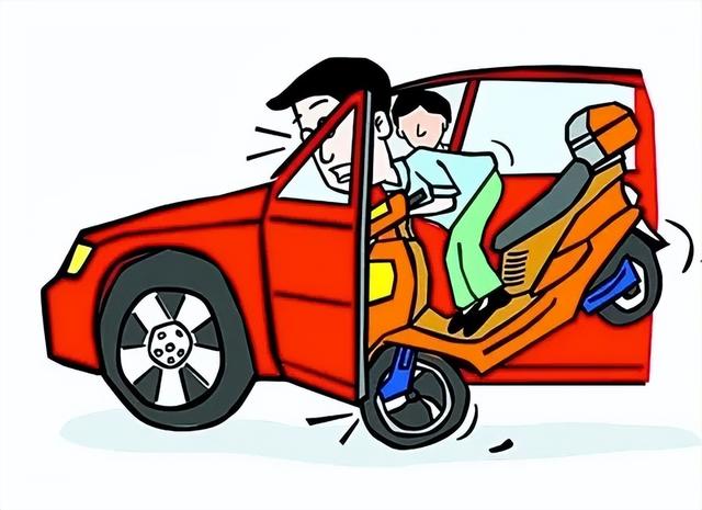 朋友开我车撞了保险公司理赔吗(乘客开车门导致的交通事故赔偿责任