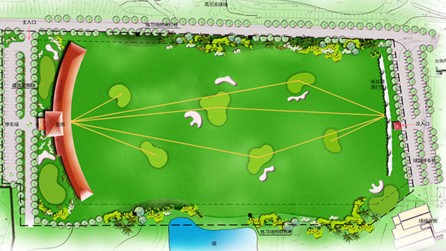 高尔夫球练习场，高尔夫练习场与普通球场的区别（如何设计高标准的高尔夫练习场）