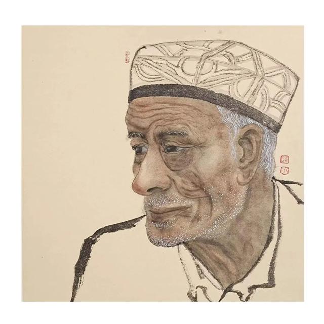 姓陆的名人,姓陆的名人女孩取名(实力派青年画家——路陆的水墨人物88