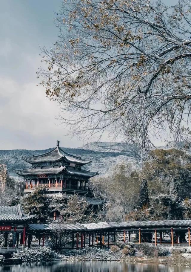 山西太原晋祠介绍，山西太原晋祠建筑（山西太原丨三晋之胜丨晋祠）