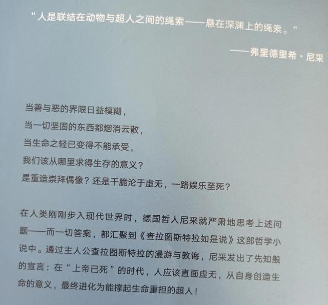 尼采经典语录书籍，第一次接触尼采、哲学‖第24本《查拉图斯特拉如是说》