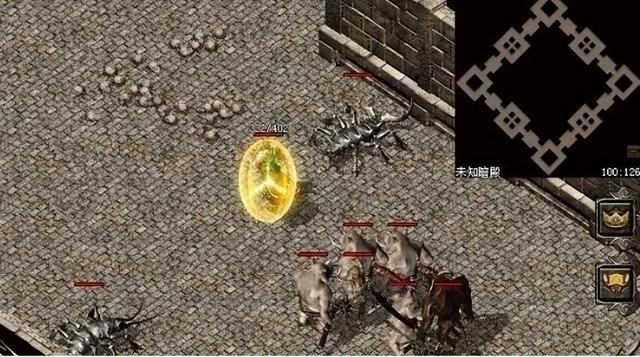 未知暗殿怎么走，热血传奇未知暗殿怎么走（没人知道怎么进入的5张地图）