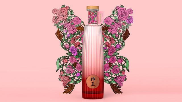 符号翅膀像蝴蝶一样的，蝴蝶翅膀符号图案大全（符号在酒类包装设计中的应用）