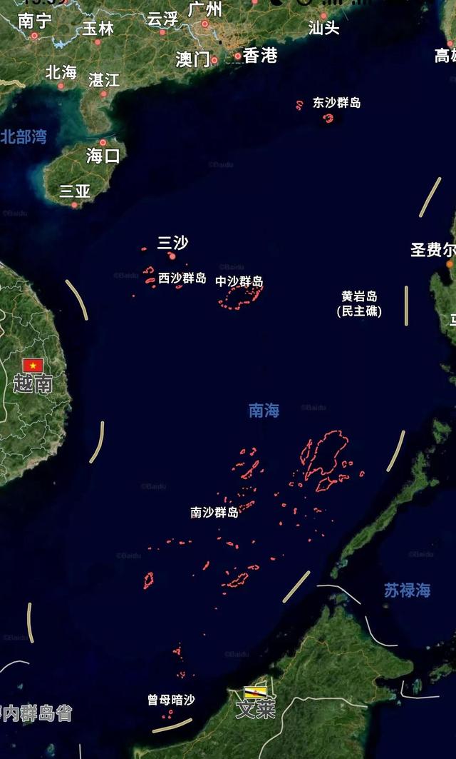 中国四大海洋名岛，中国南海上的四大群岛