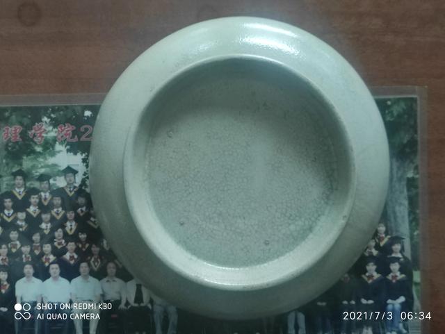 真正的北宋汝窑真品，这般颜色做将来的论断