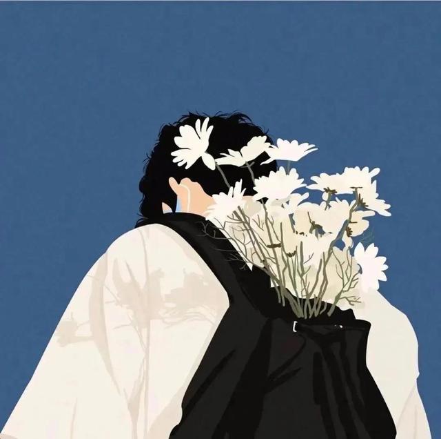 微信头像情侣专用一对，适合情侣的微信头像一对  守护你一生（这辈子就跟我在一起吧）