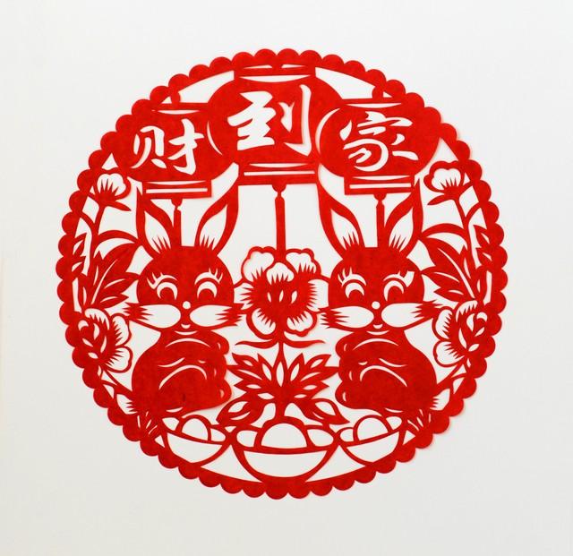 儿童剪纸小兔子，儿童手工剪纸作品小兔子（2023，兔兔的可爱剪纸来了）