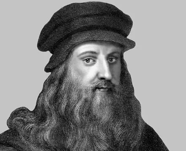 达芬奇自画像"达芬奇画鸡蛋"的故事,梗概是这样的:"达·芬奇从小喜欢