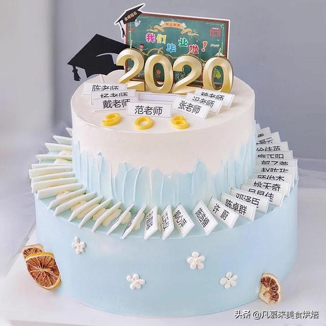 8寸和10寸的蛋糕比较图，8英寸蛋糕等于多少寸10寸吗（100款毕业蛋糕图片合集）