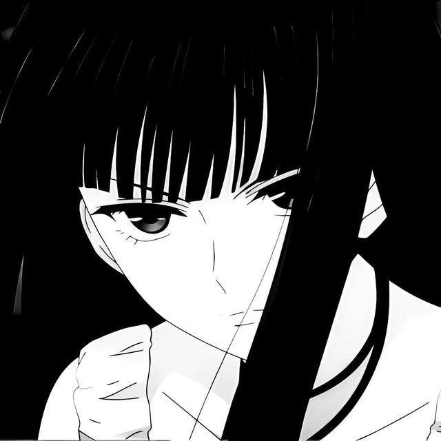 黑白动漫头像男，黑白动漫男头微信（黑白动漫头像）