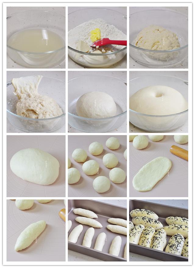家庭制作面包简单方法图片