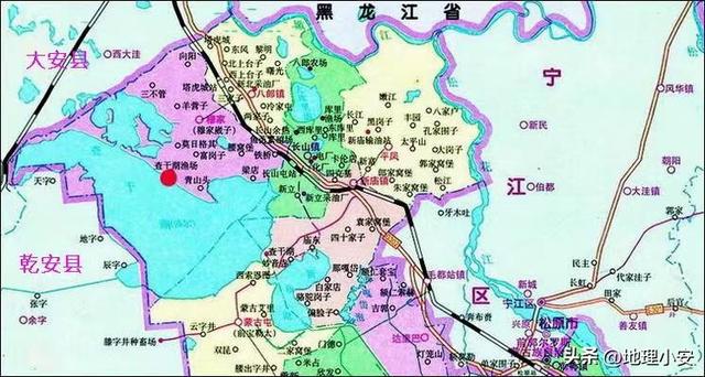中国主要河流分布图，中国的河流分布图（吉林水系）