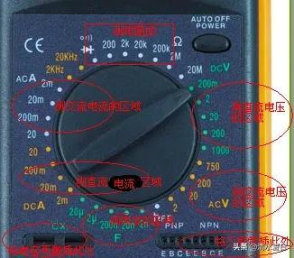 怎样使用万用表，万能表的使用方法（万用表各档位使用方法）