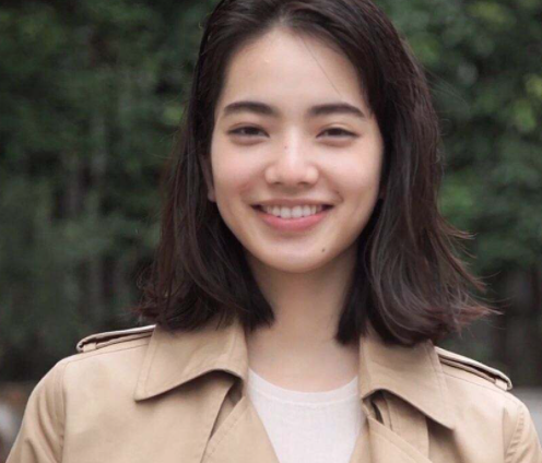 甜妹田曦薇，微信头像，甜妹田曦薇（迪丽热巴扛不住齐刘海）