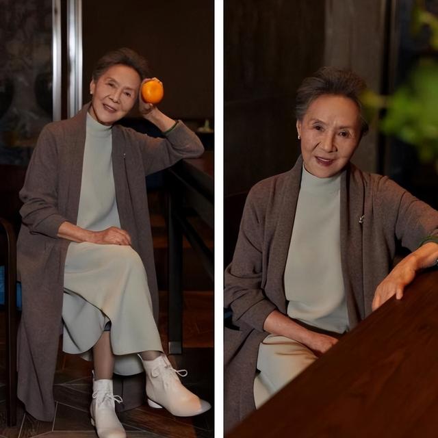 女人梦见自己穿新衣服很漂亮，女人梦见自己穿新衣服很漂亮合身（84岁“国民奶奶”真时髦）