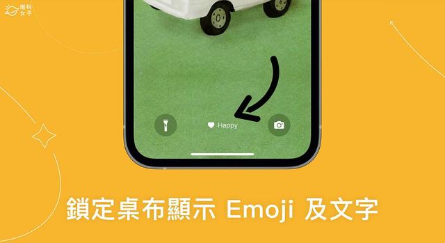 iphone字体大小设置，苹果iphone6怎么设置字体大小（iPhone锁定画面底部文字表情符号图案设置教程）