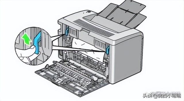 打印机卡纸怎么解决,惠普打印机卡纸怎么办(打印机一直显示卡纸但是没