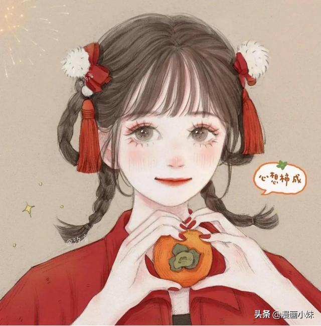 今年最火的闺蜜头像，最近超火闺蜜头像微信（2022新年喜庆好运的闺蜜头像来了）