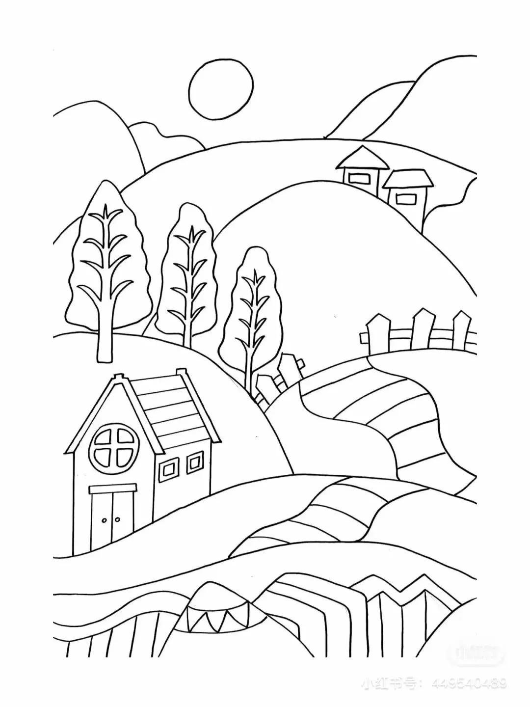 二次元人物简笔画(画动漫人物全身教程)