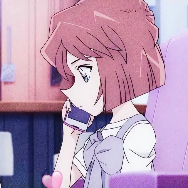 名侦探柯南里面的小哀头像，100张灰原哀头像合集