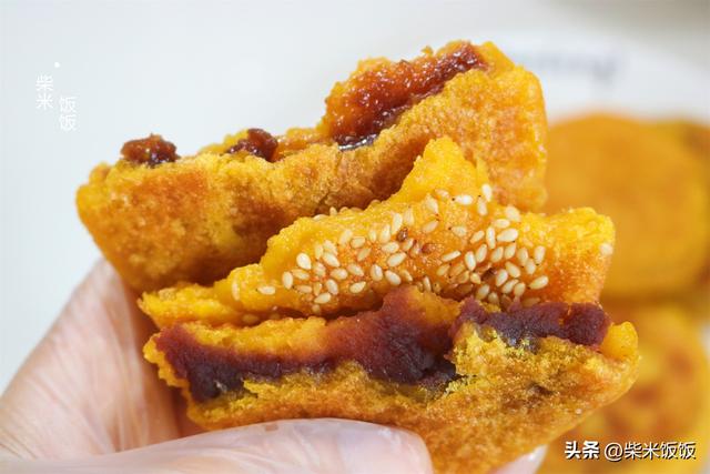 南瓜饼怎么做又酥又脆，饼干南瓜饼怎么做又酥又脆（秋天一定要试试这个南瓜饼）