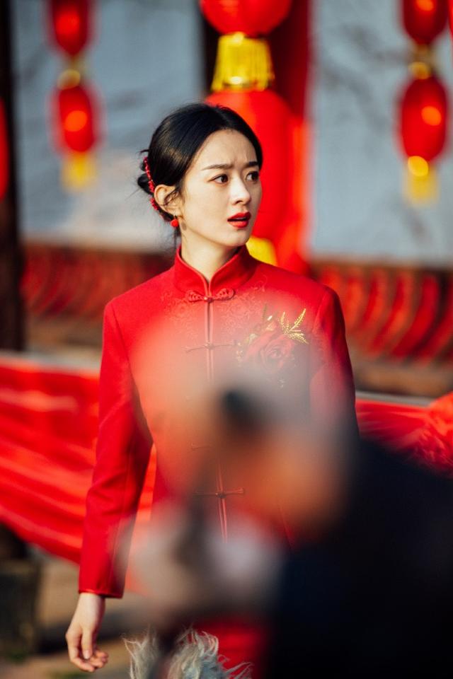 罗晋正牌女友赵丽颖，赵丽颖罗晋哪个更帅（赵丽颖新剧婚服照好美）