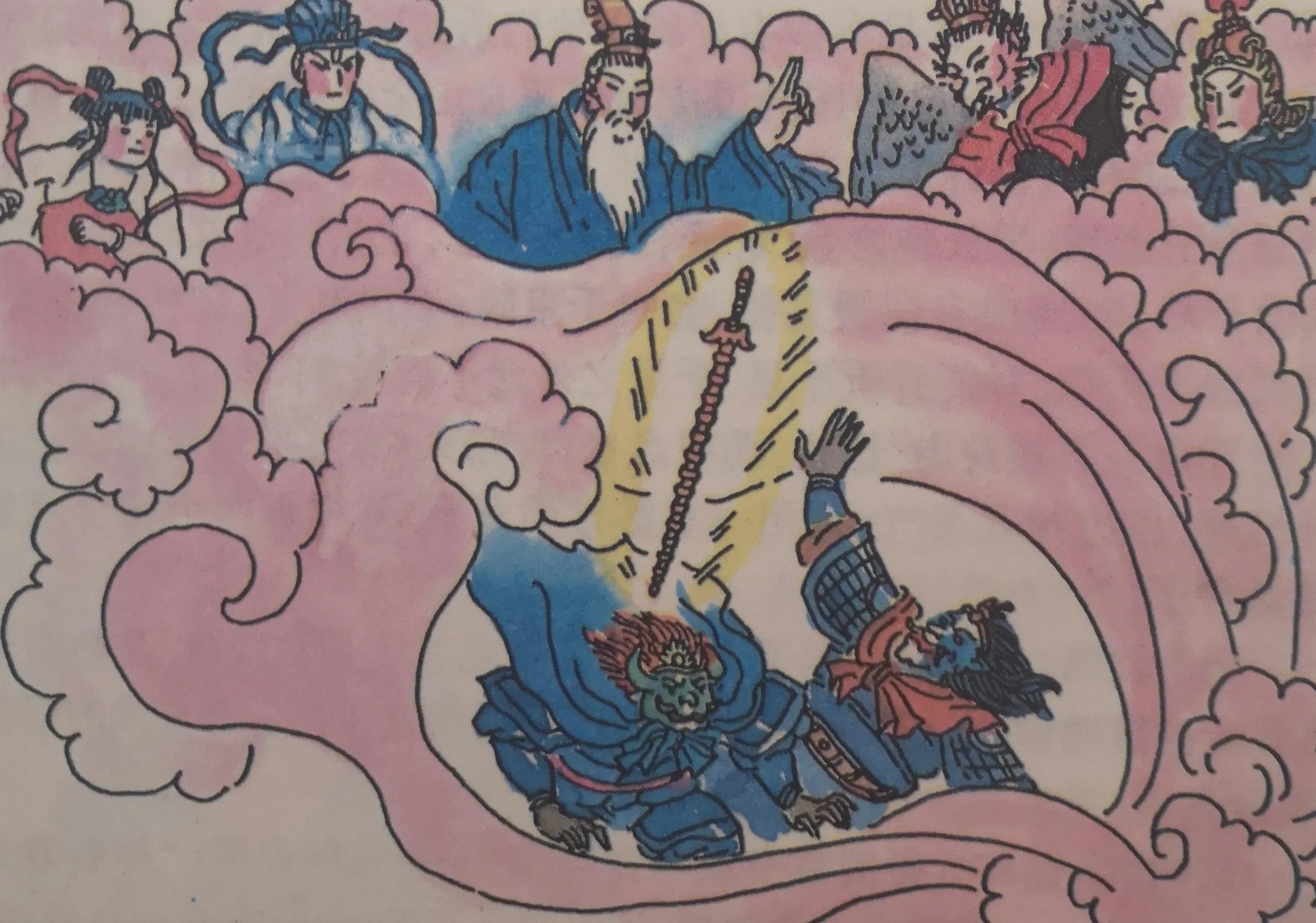 《封神演义》第四十回:精妖助纣