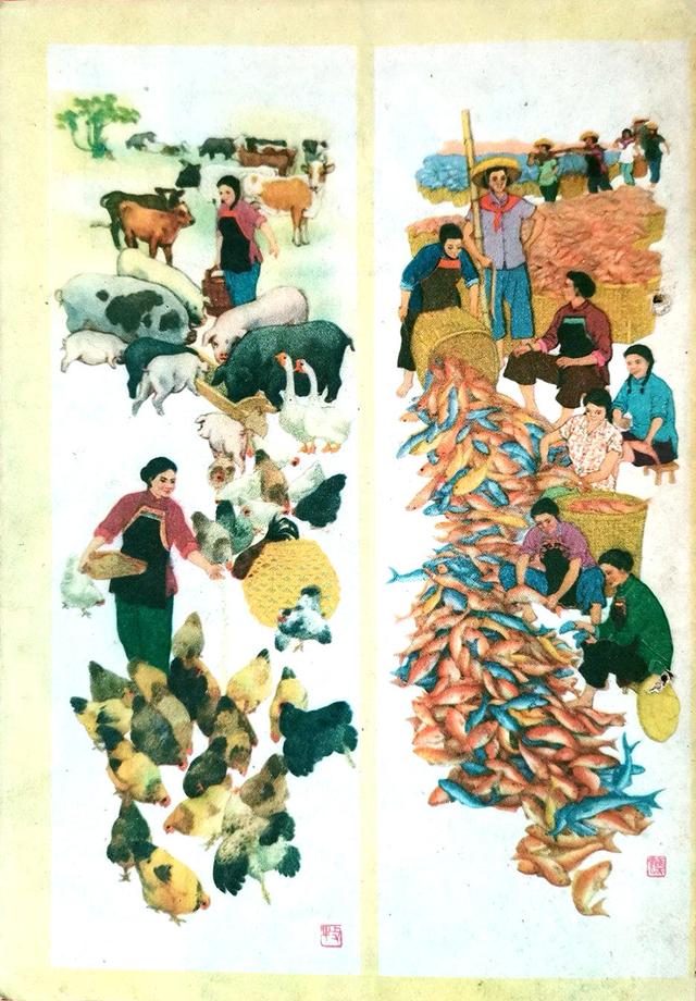 植树节的画有哪些，植树节的画有哪些图片（《植树》-春天来了）