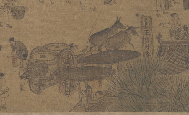 清明上河图鉴赏，清明上河图作者是谁是哪个朝代的（《清明上河图》100个高清细节欣赏）