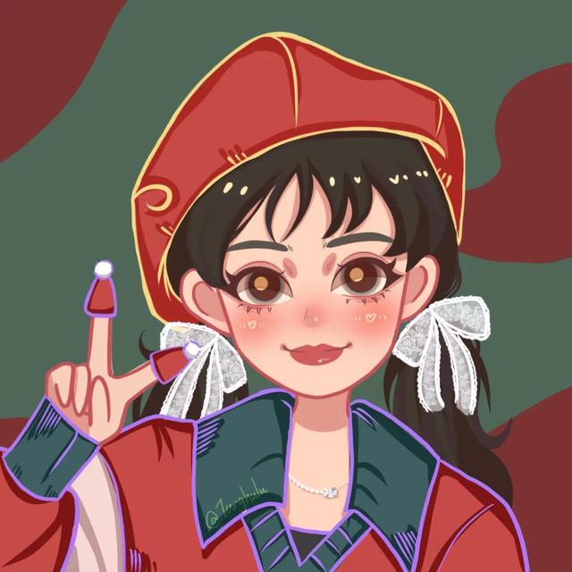 可爱卡通图片女孩甜美，啊啦 可爱卡通图片女生微信（超可爱的手绘女生头像）