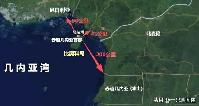 赤道几内亚在哪儿，2.8万平方公里的赤道几内亚