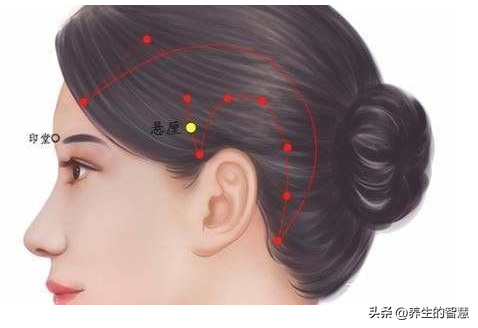 胆经的准确位置图，真人胆经穴位运行路线图（最完整的经络笔记）