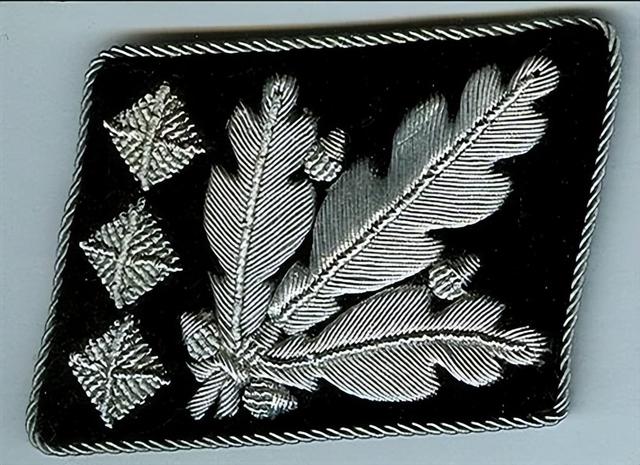 三星两杠什么军衔，关于军衔等级介绍（二战德国党卫军军衔简介）