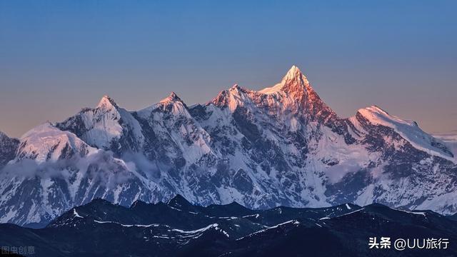 云南风景最美的雪山，中国最美的九大雪山