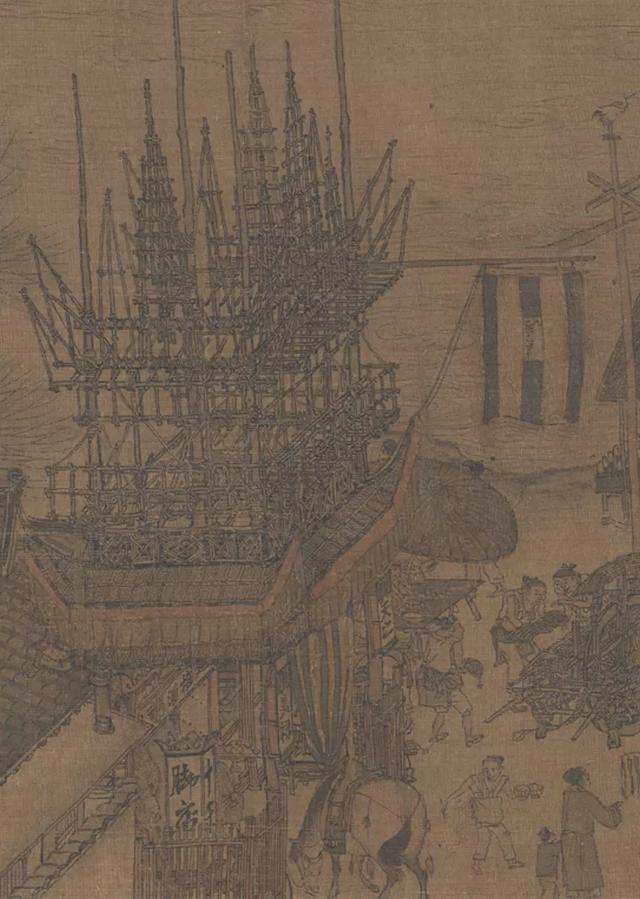 清明上河图鉴赏，清明上河图作者是谁是哪个朝代的（《清明上河图》100个高清细节欣赏）