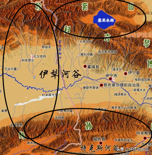 新疆地理位置，新疆地理位置特征（为什么从伊犁迁至乌鲁木齐）