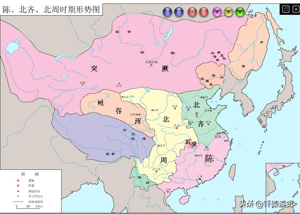 中国古代朝代顺序，中国古代朝代顺序歌诀（我国历代封建正统王朝的更迭顺序）