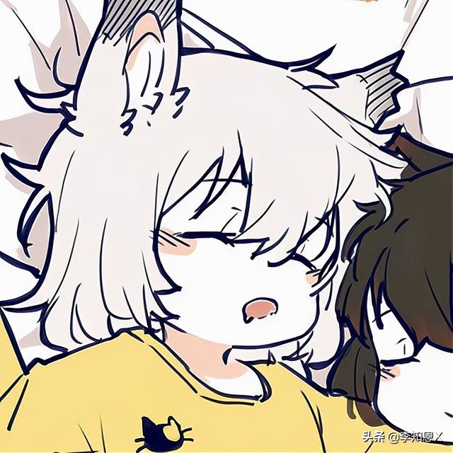 抱猫的女生头像，乔：可爱抱猫女头 人刚认识的时候总是拘谨中带着温柔微信（有趣可爱的情侣头像啊）