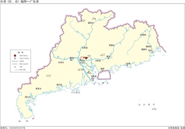 广东省地形特征：以山地、丘陵地形为主，珠江三角洲地区地势低平