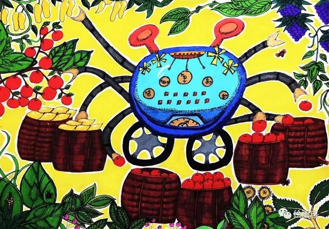 未来的科幻主题绘画简单，科幻画主题系列作品20张