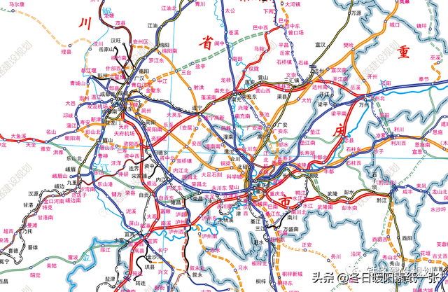 甬台温高铁二线走向，最新国家铁路网建设及规划示意图•2022年10月23日更新