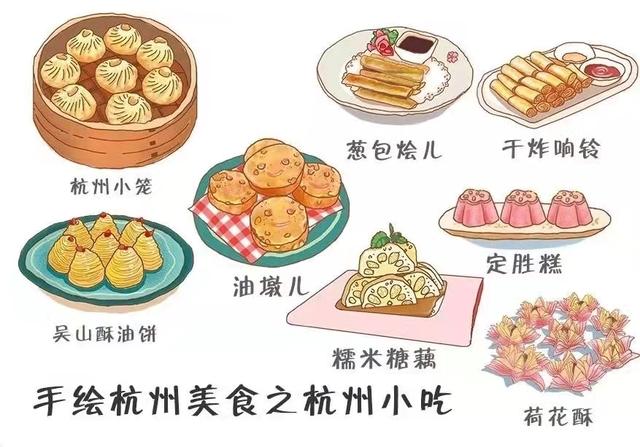杭州名小吃有哪些，杭州有名的小吃是什么（怎么能不收藏这份最全美食攻略）