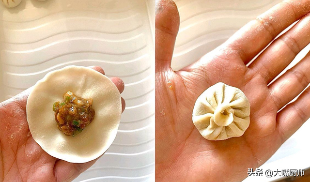 生煎包子怎么做，生煎包子的做法视频（外焦里嫩肉香多汁）
