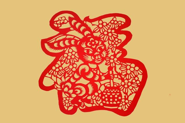 儿童剪纸小兔子，儿童手工剪纸作品小兔子（2023，兔兔的可爱剪纸来了）