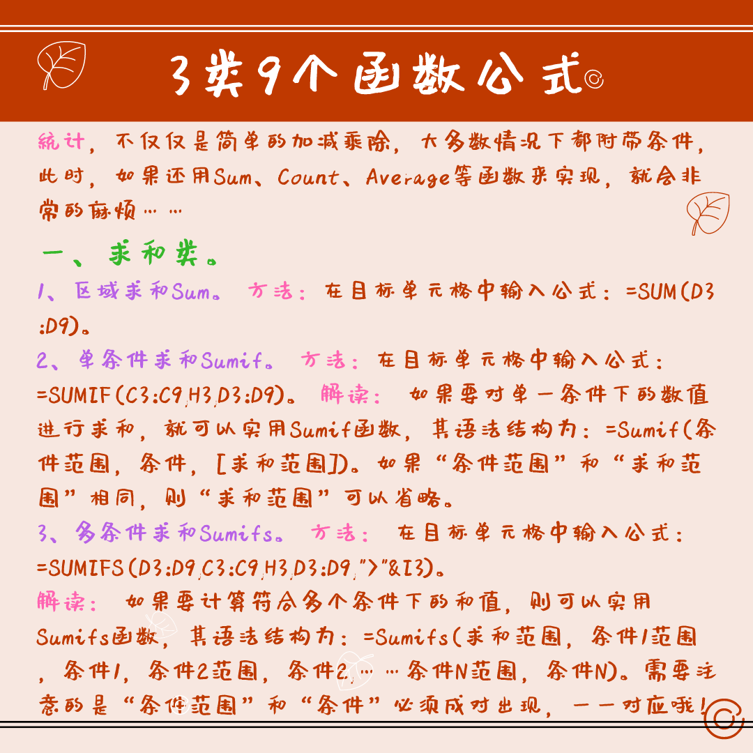 会计函数（财务人员常用的）