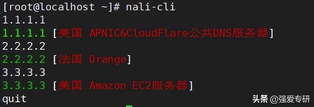 Linux-nali解析IP归属信息